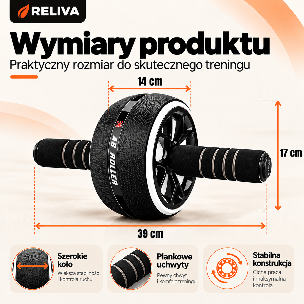 RELIVA AB Wheel – konstrukcja kółka