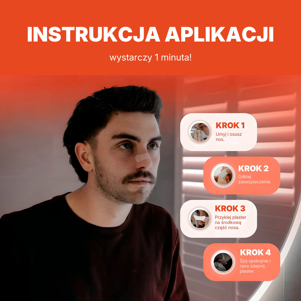 RELIVA Plastry na Nos przeźroczyste 40 szt.