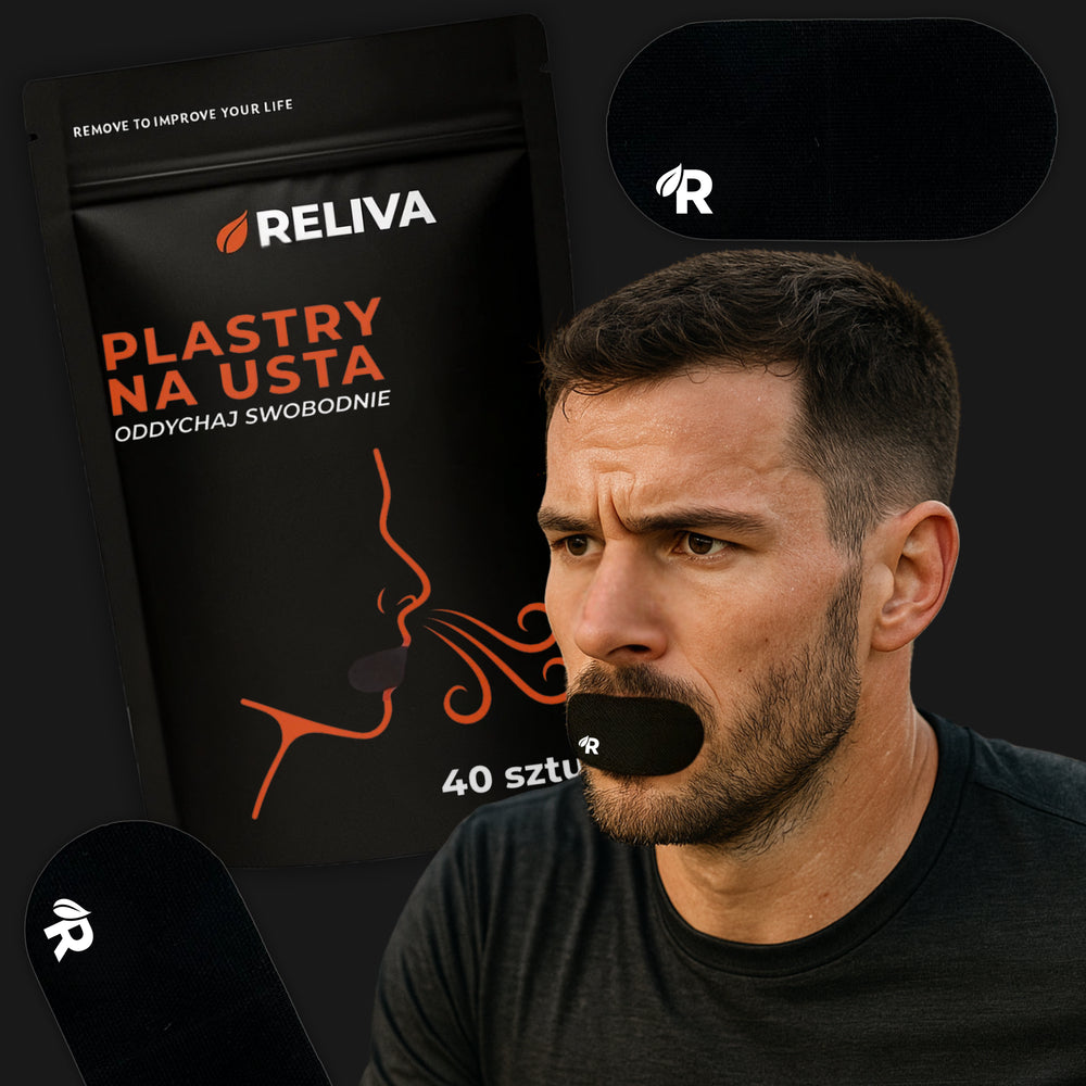 RELIVA Plastry na Usta 40 szt.