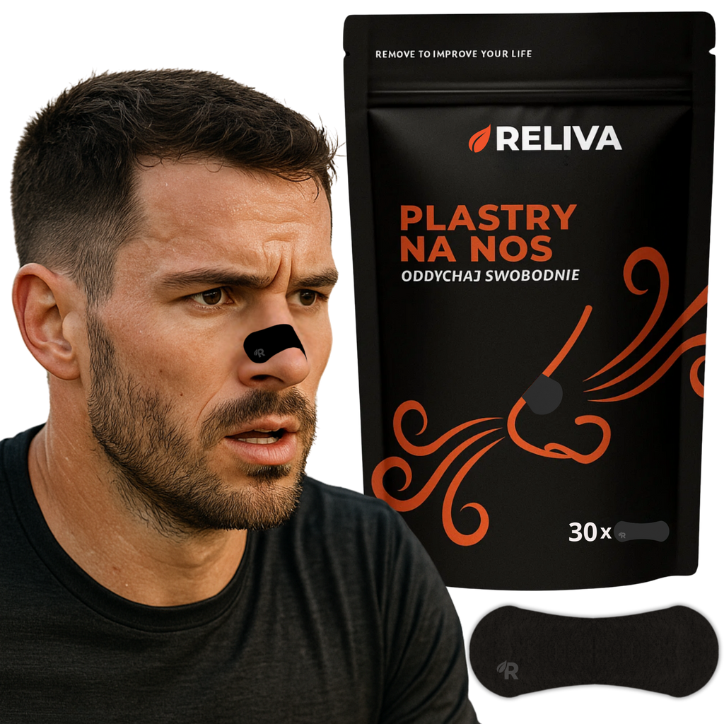 RELIVA Plastry na Nos 30 szt.